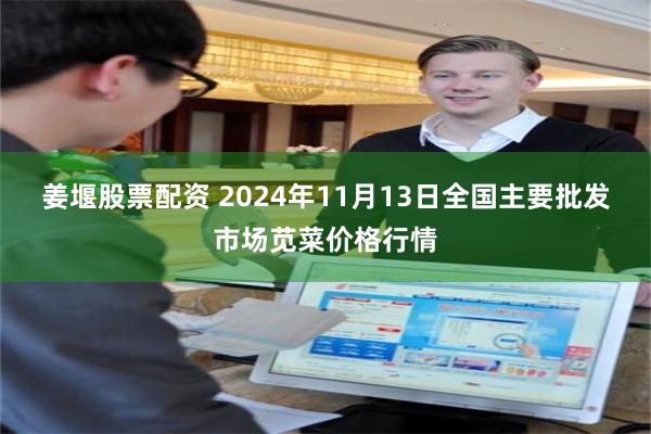 姜堰股票配资 2024年11月13日全国主要批发市场苋菜价格行情