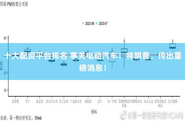 十大配资平台排名 事关电动汽车！特朗普，传出重磅消息！